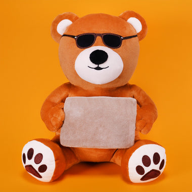 Bear With Sign